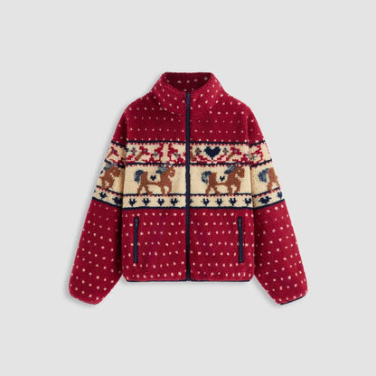 Sibaja Horse Fleece Jacket